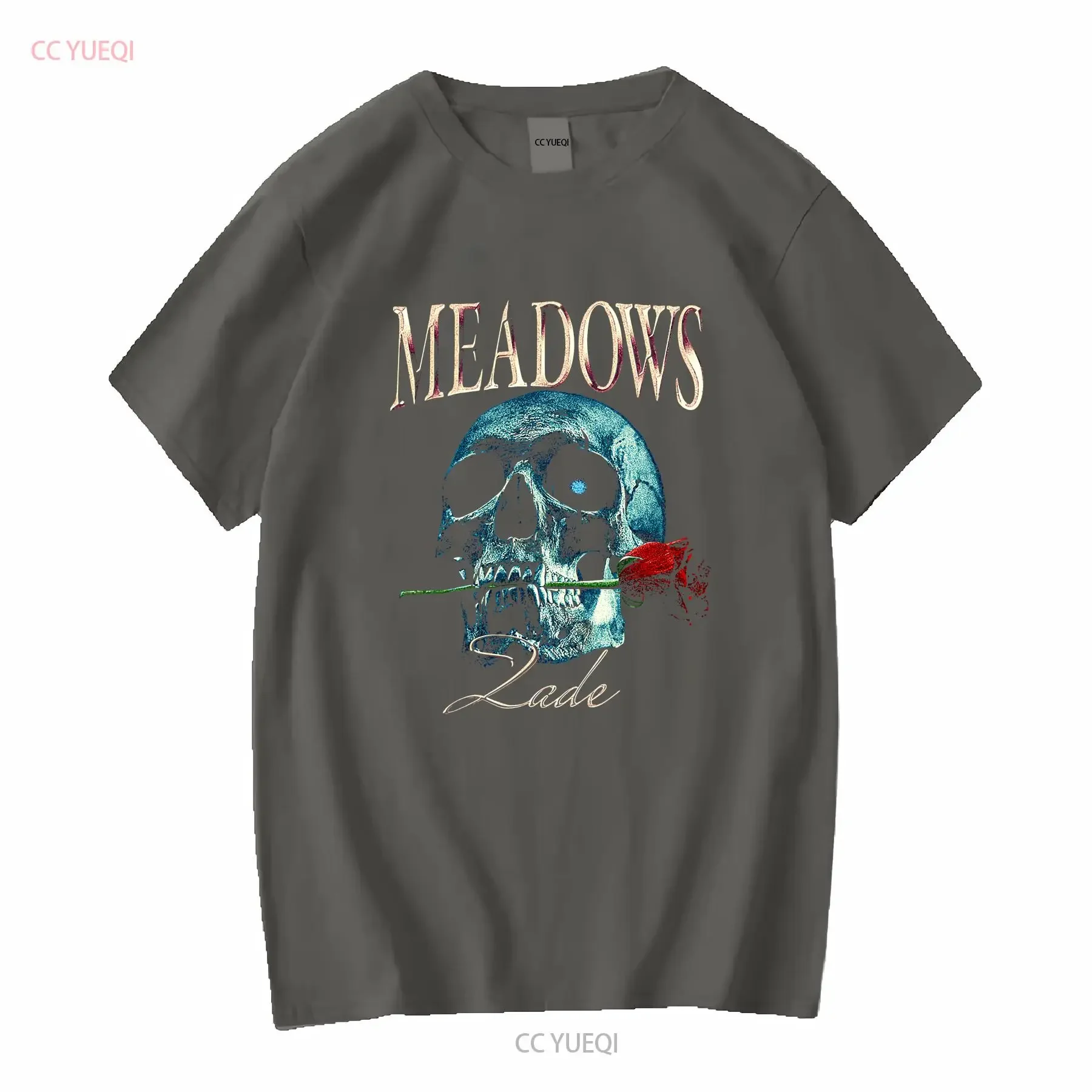Фото Футболка Zade Meadows Haunting Adeline Merch Bookish Hunting Booktok Dark Romance Официально лицензированная винтажная стираная мягкая футболка №4