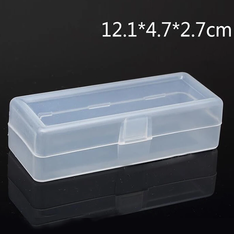 

Transparent Plastic Box Storage Collections Product Packaging Box Dressing Case Mini Case Out Size 12.4*5*3.2cm