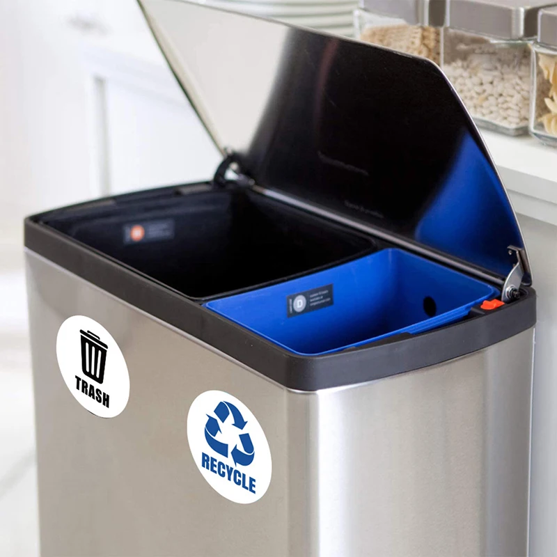 

Виниловые наклейки для мусорных баков, 5 дюймов, 6 шт.