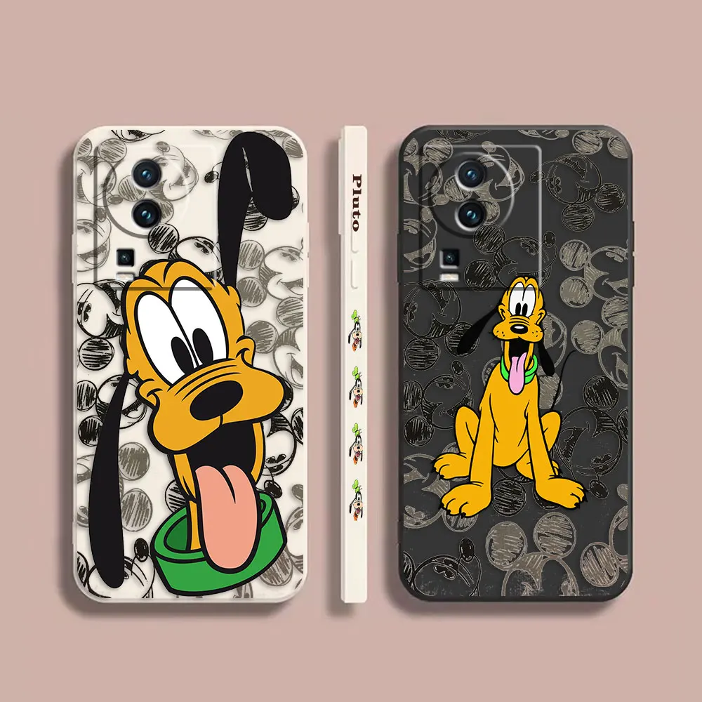 

Phone Case For VIVO IQOO 5 7 8 9 10 11 Pro 5G Z3 Z5 Z6 Z7 NEO3 5 5S 6 7 Colour Case Cover Funda Cqoue Shell Cartoon Pluto Goofy