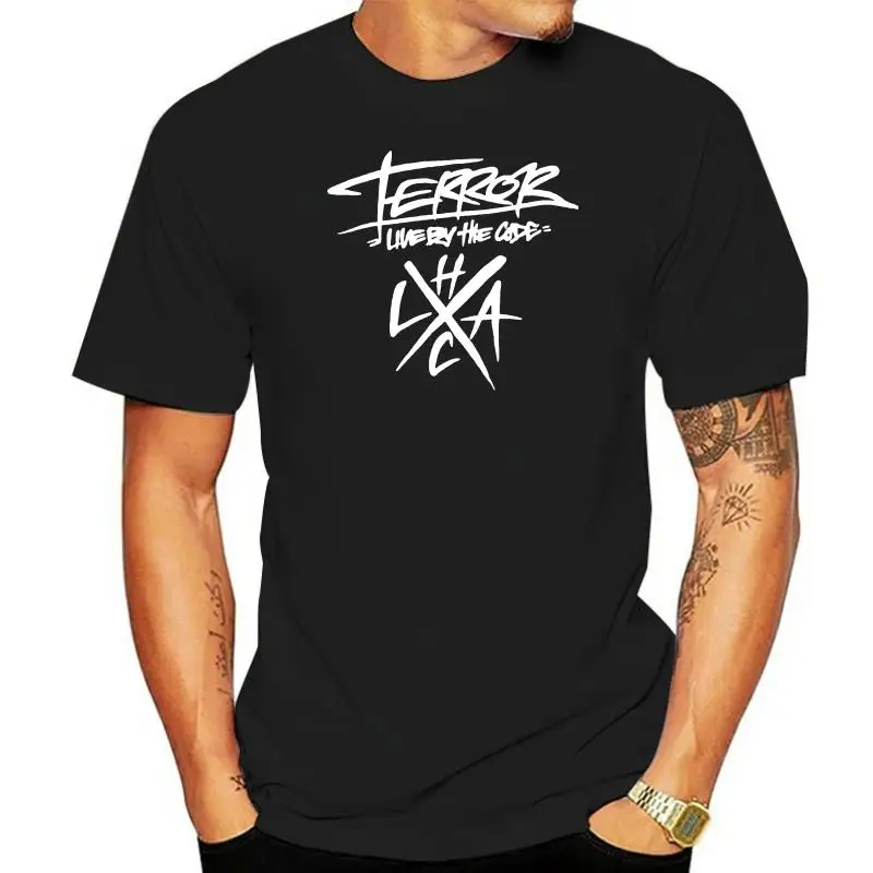

Authentic TERROR Band Hard Lessons Logo T-Shirt S-3xl NEW Print T Shirts