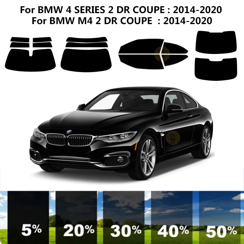 

Нанокерамическая Автомобильная УФ-пленка Precut для окон, автомобильная оконная пленка для BMW 4 серии F32 2 DR COUPE 2014-2020