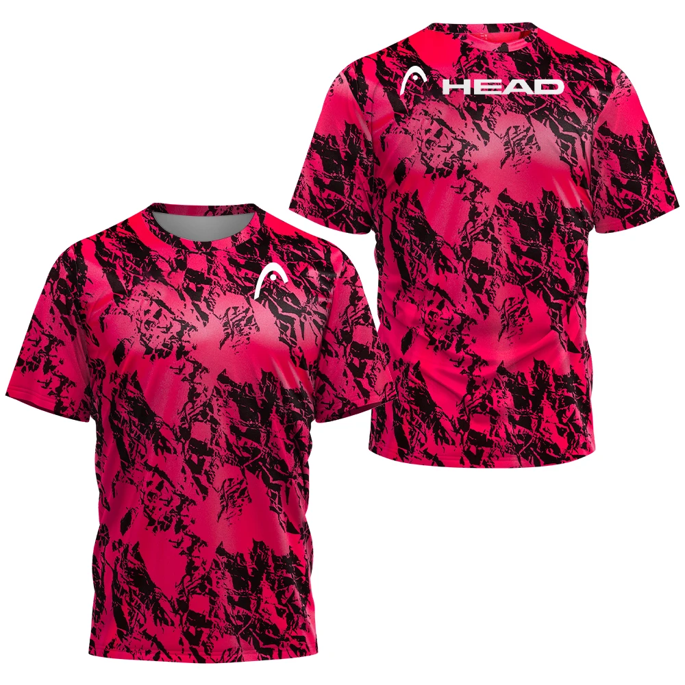 

2023 летняя удобная мужская футболка в полоску с коротким рукавом Joma для бадминтона, Спортивная модная повседневная мужская футболка