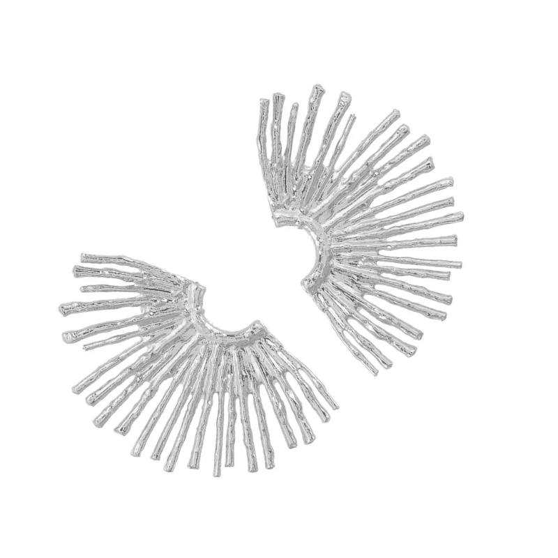 Серьги с полой линией модные серьги-гвоздики стильные украшения для ушей