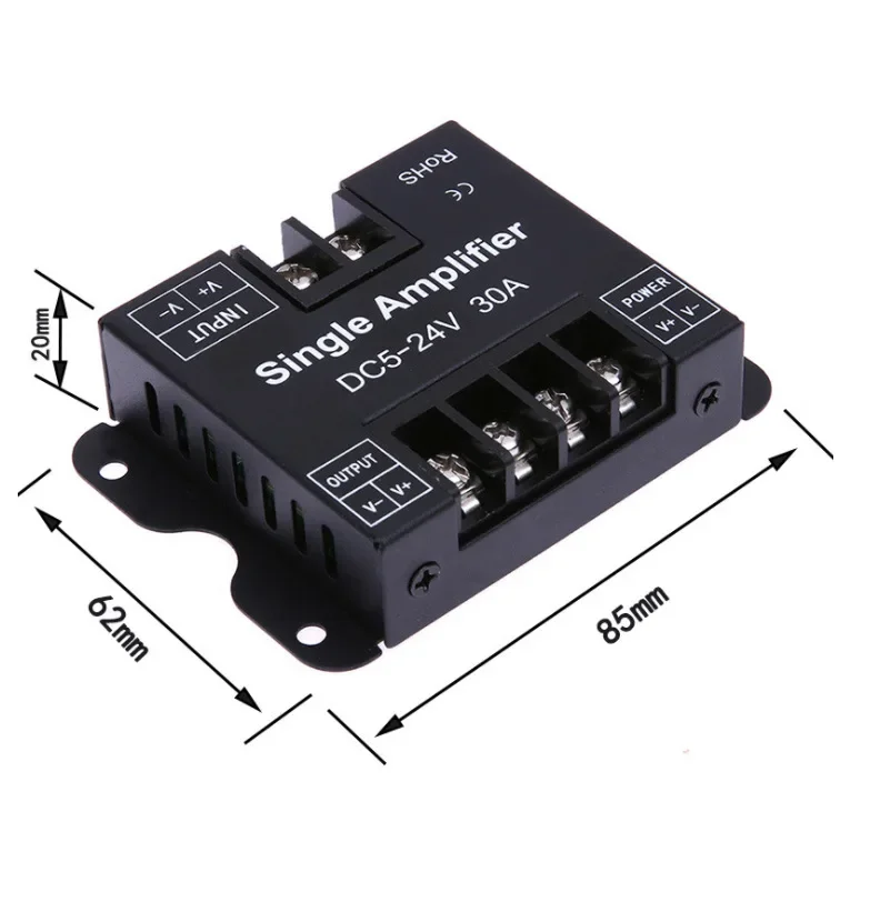 DC12-24v LED 30A одноцветный диммер беспроводной пульт дистанционного управления затемняющий переключатель или ручная кнопка управления контроллер светодиодной ленты (art.: 3920cf8ca92de) - 3920cf8ca92de