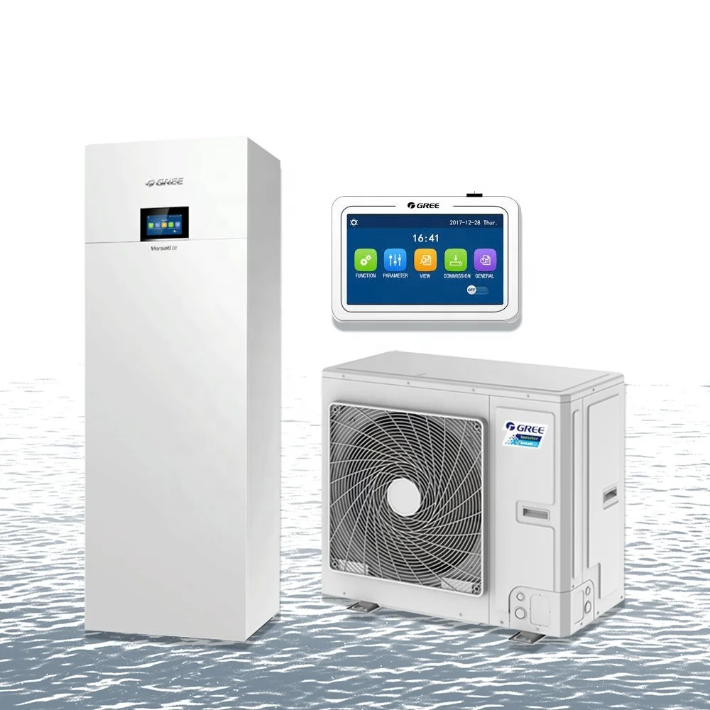 

All-in-one 8kw 10kw 12kw air water heat pump R32 inverter water pump
