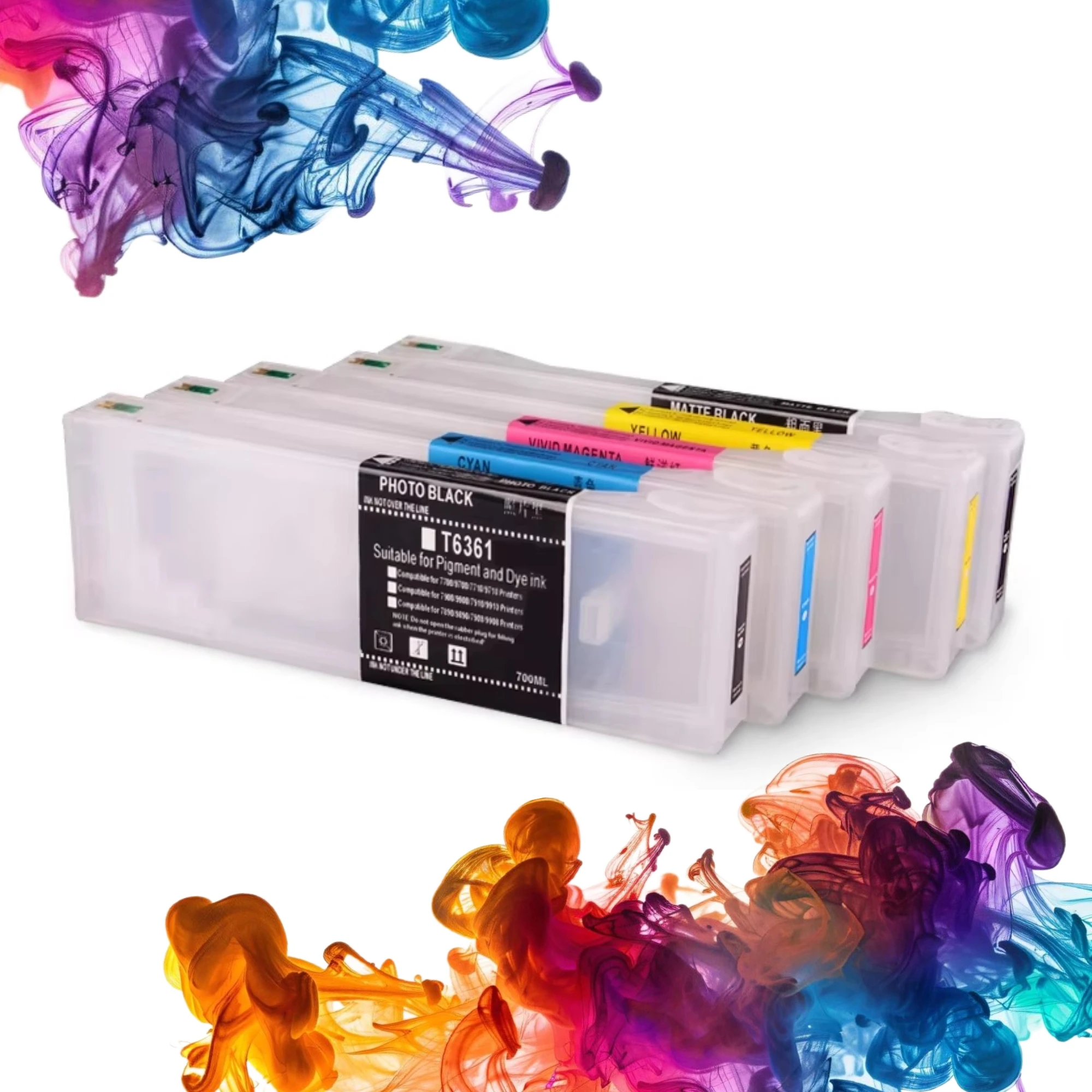 511 шт. T6361-T6369 T636AB пустой многоразовый картридж для Epson 77109710770097007890 9890790899087900990079109910 (art.: 3920d4545f1ea) - 3920d4545f1ea
