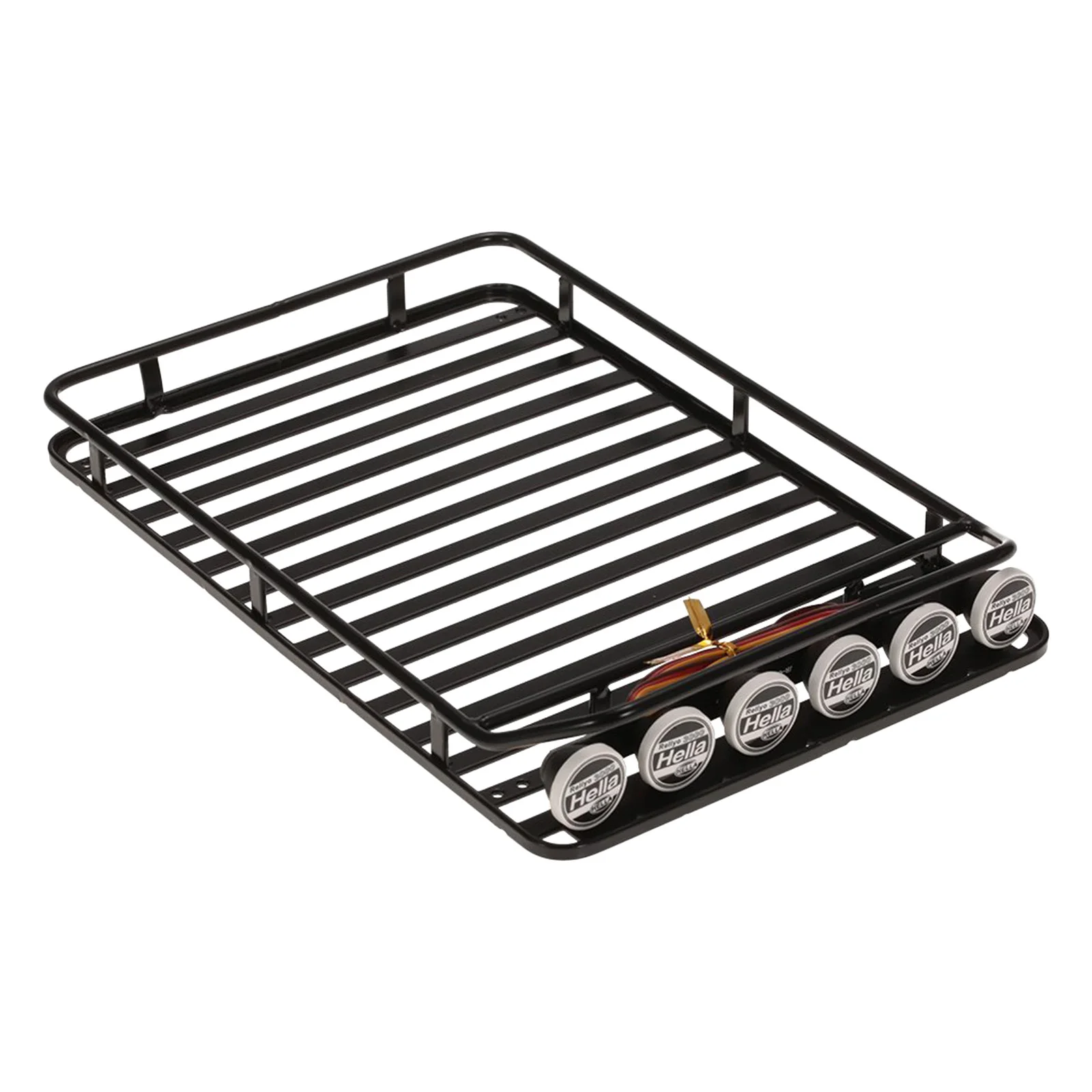 

Metal Luggage Carrier Roof Rack Lightweight Remote Control Cars Modify Parts for Kids Children Playing Gifts