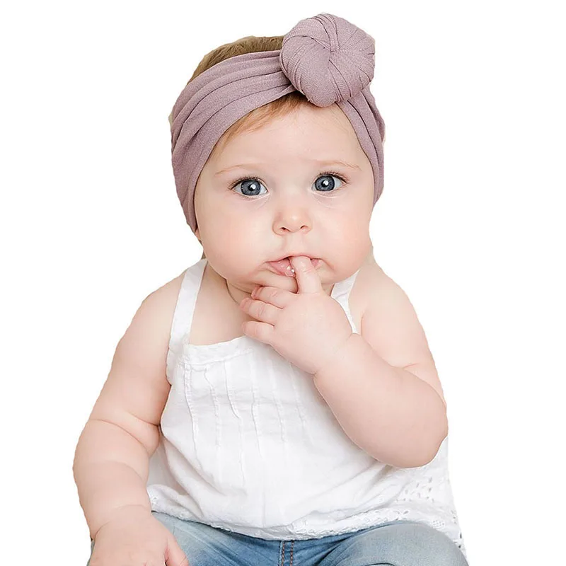 3 шт. эластичные повязки на голову с бантом для девочек