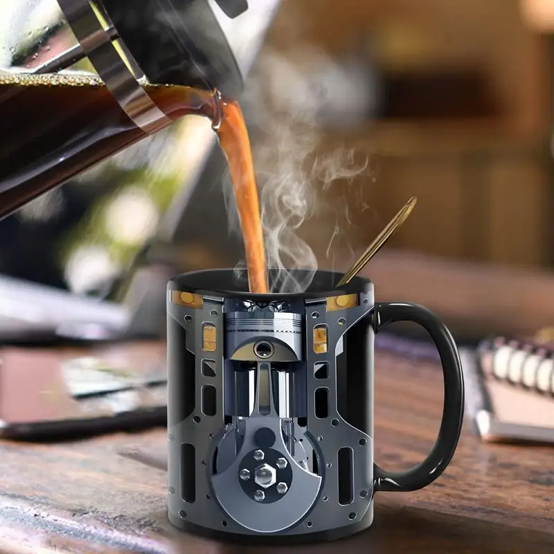 Механическая кофейная кружка HQ чашки для эспрессо кружки кофе керамическая с