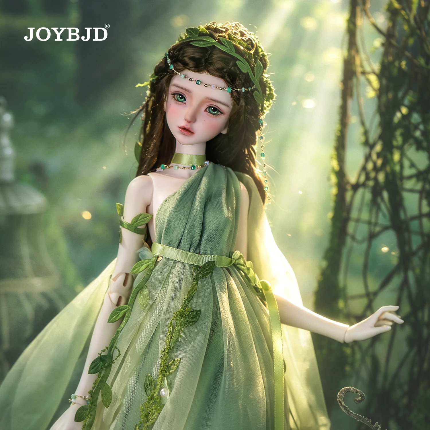 Фото Кукла BJD Fantasy Angel 1/4 Cali Full Set E в стиле лесного эльфа с телом Muxi, шарнирная кукла из полимерной смолы №4