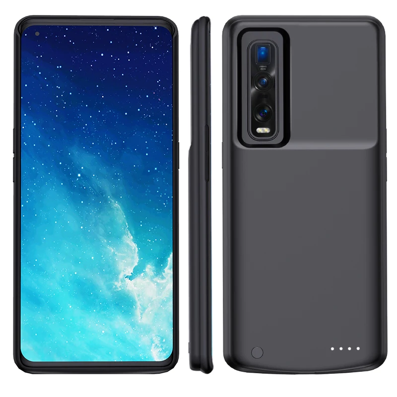 

Силиконовый противоударный чехол Silm для зарядки аккумуляторов OPPO Find X2 Pro Чехол для аккумулятора Find X2 чехол для зарядки аккумулятора