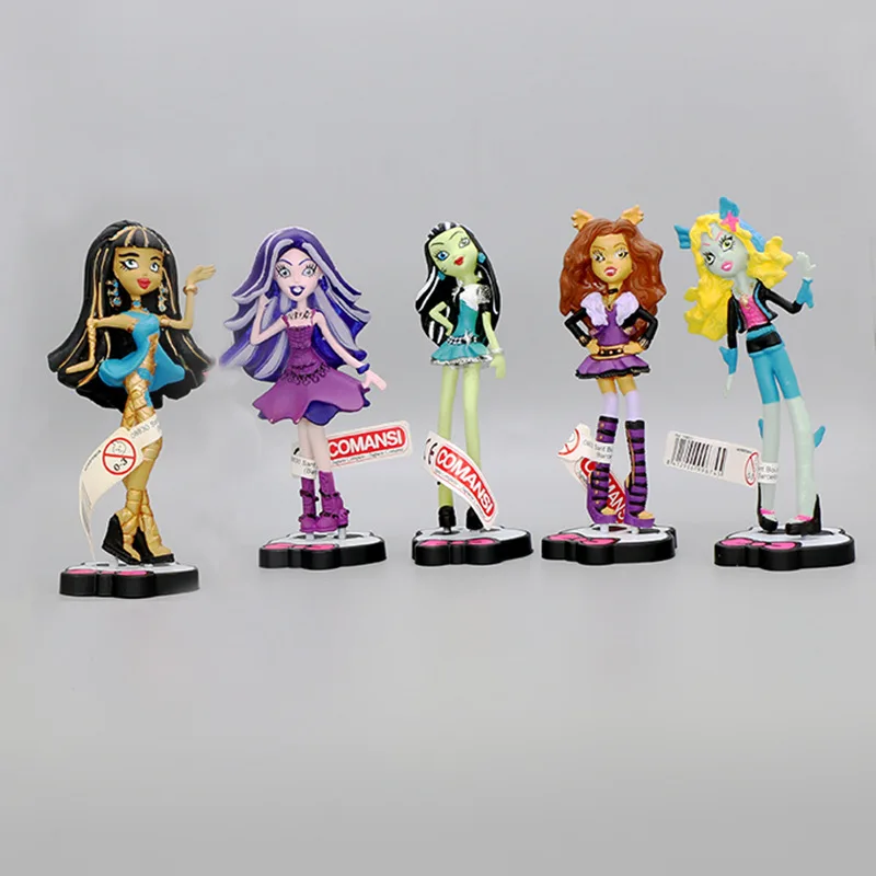 Draculaura/clawdeen Wolf/ Frankie Stein / Black Wydowna Spider Moveable Body Girls Toys Gift
