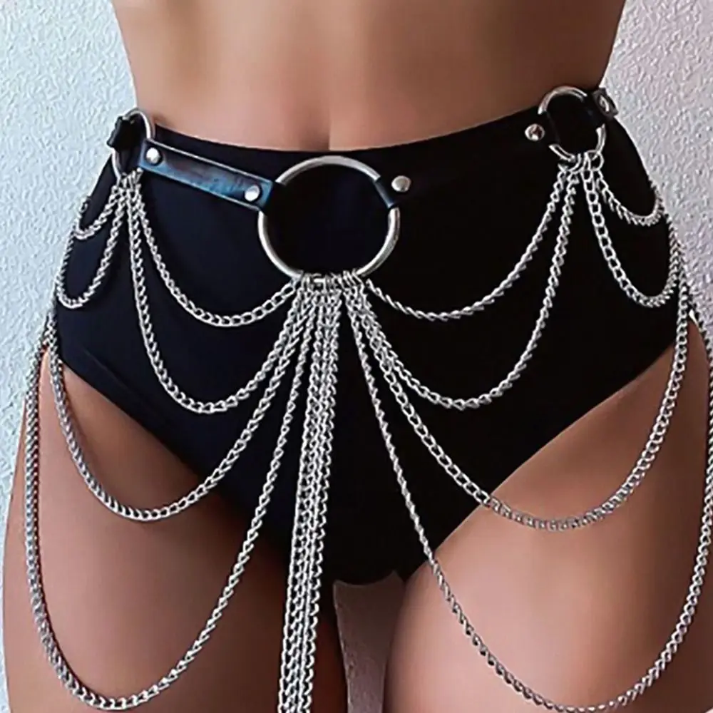 

Модный многослойный элегантный пояс для тела с подвеской с кисточкой пояс с металлической цепочкой пояс для похудения