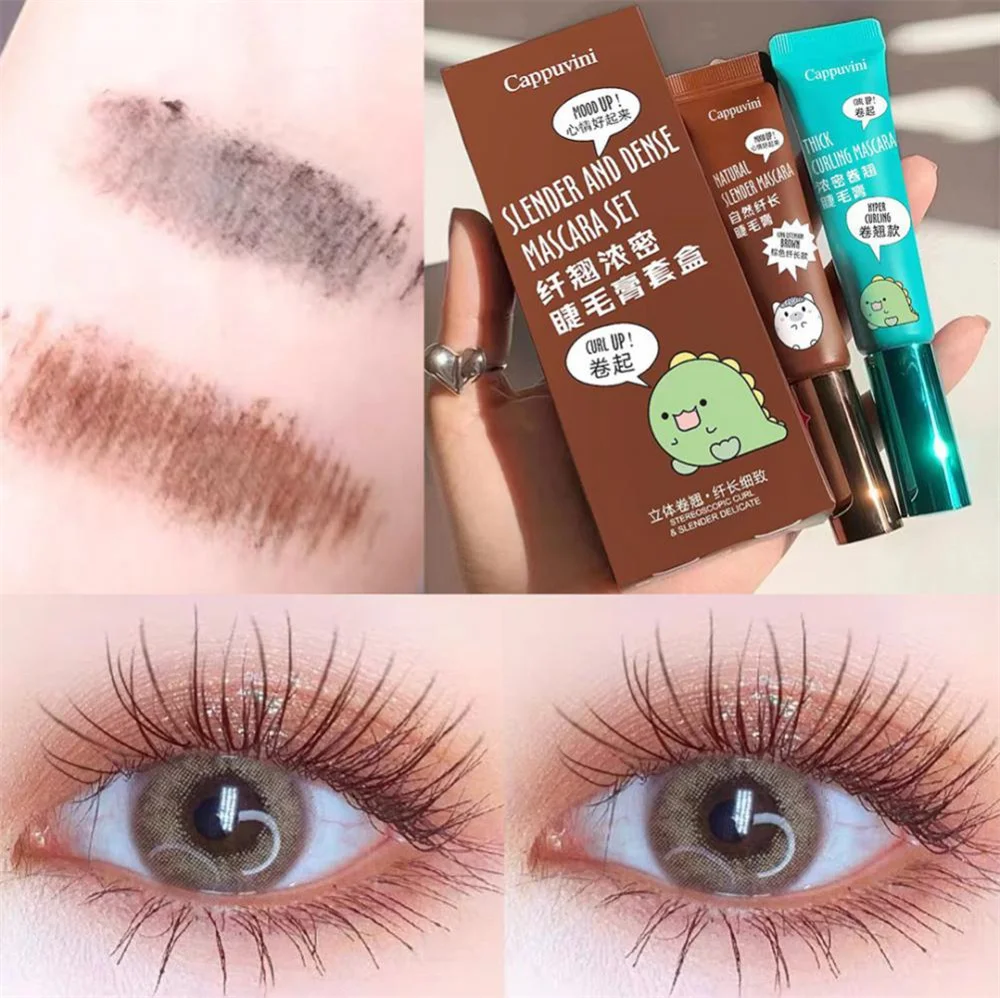 

Ultra-fine Small Brush Head Black Color Mascara Lengthening Black 3D Lash Eyelash Extension Eye Lashes Long-wearing Cosmetic