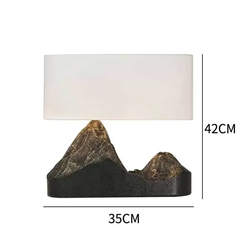 Нео-китайский стиль оригинальность рокарий прикроватная лампа искусство