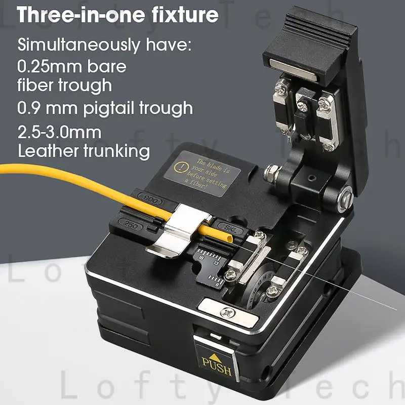 FTTH High Precision Cutting Tool AUA-S2 Optical Fiber Cleaver Cable Cutting Knife Fiber Cleaver