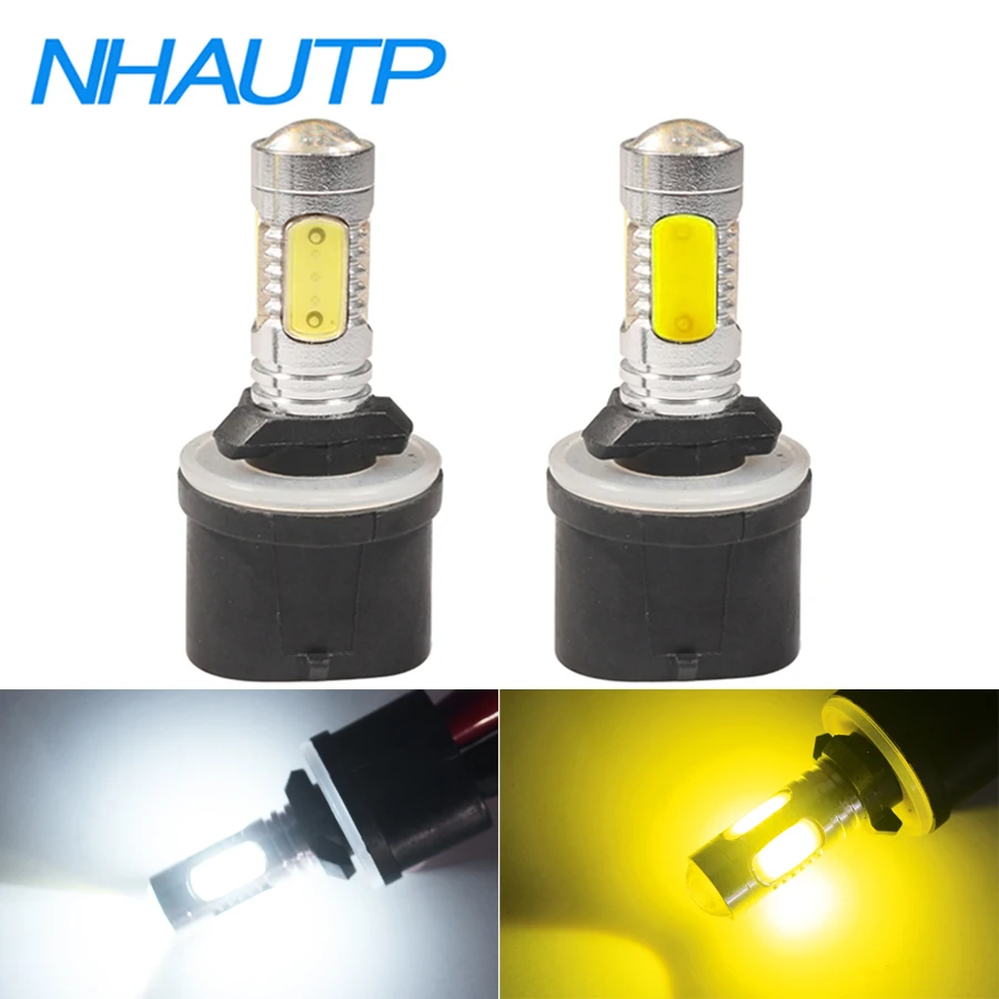 2 шт., Автомобильные противотуманные фары COB 880 Вт, 12 В