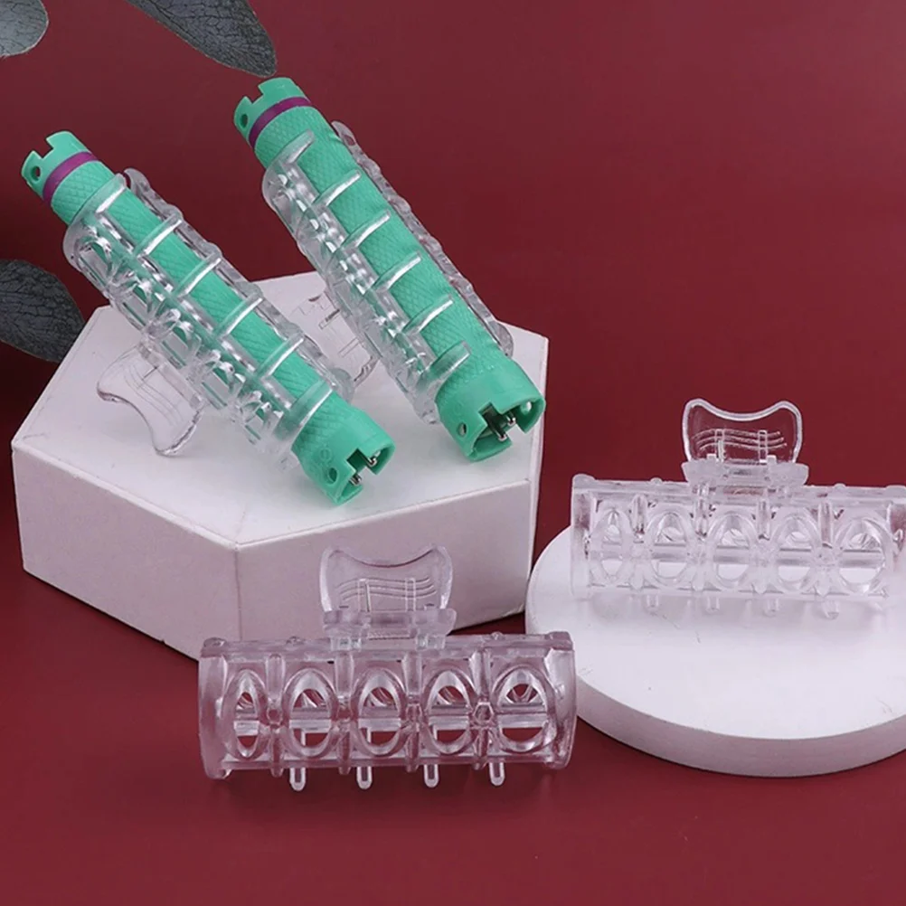 Горячий роликовый зажим для завивки волос челка бигуди сменный щипцов зажимы