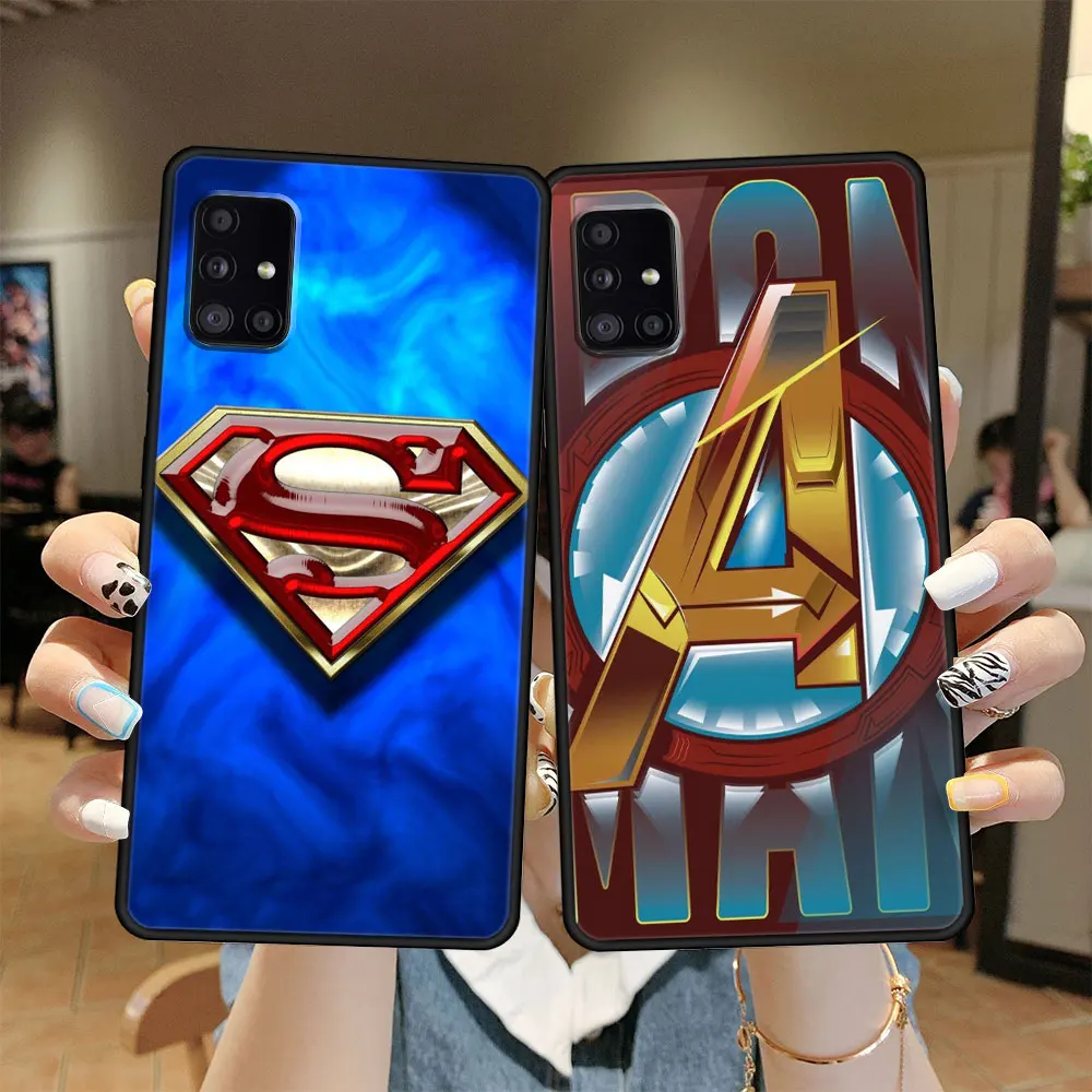 

Captain Shield Logo Marvel Celular TPU Funda Case Cover for Samsung Galaxy A32 A71 A51 A12 A52 A72 A31 A21s GalaxyA51 A41