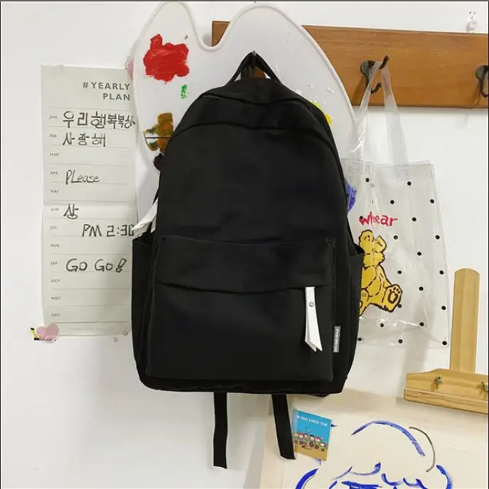 

2022 Nylon Backpack Fashion Shoulder Bookbags Girl Satchel Travel Double Shoulder Backpacks