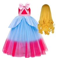 girls sleeping beauty aurora princess dress kids christmas evening costume fancy party outfits children cosplay costume 3 10y