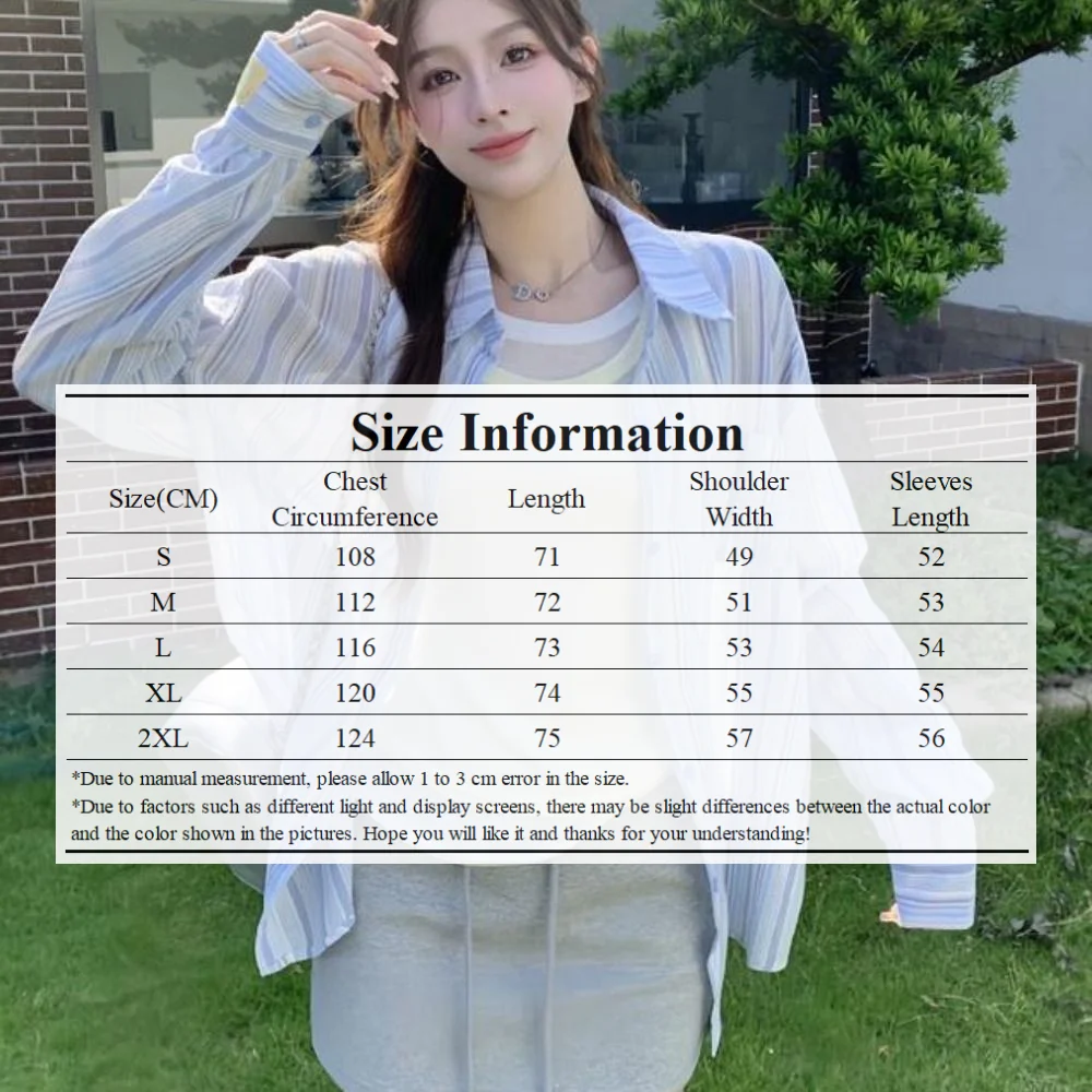 Блузка в розовую полоску с длинным рукавом и отложным воротником