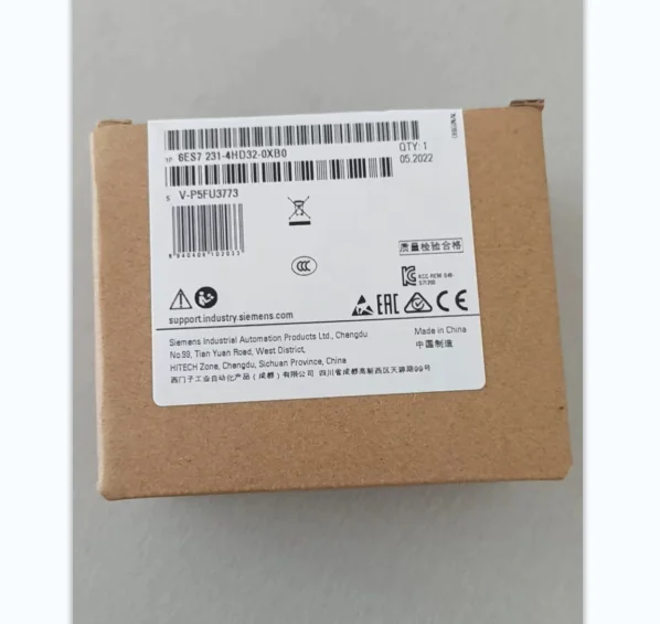 

SIEMENS SM1231 analog input module 6ES72314HD320XB0