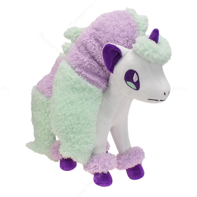 

27CM Pokemon Anime Galarian Ponyta Plush Toy Cartoon Stuffed Doll Soft Animal Toys Birthday Christmas Halloween Gifts