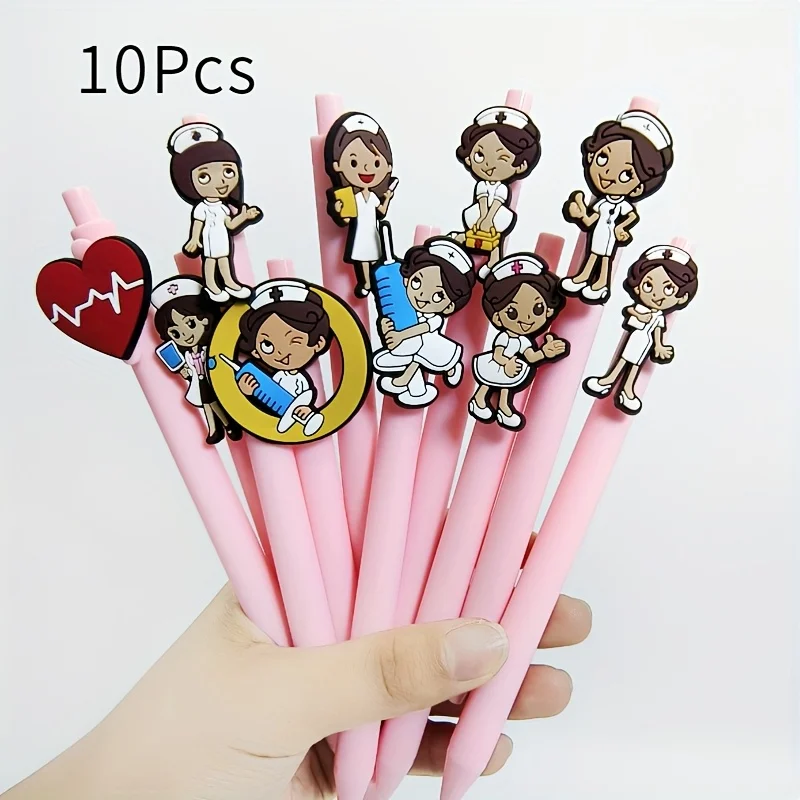 

Светло-розовые медицинские нашивки с ручками, набор из 10/15 штук