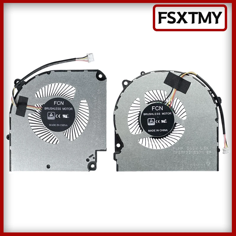 

New Original Laptop Cooler/Fan Radiator GPU CPU Cooling Fan For Hasee Ares Z7-CT7NA Z7-CT7NK Z7-CT5NA CT7NS CT7NT