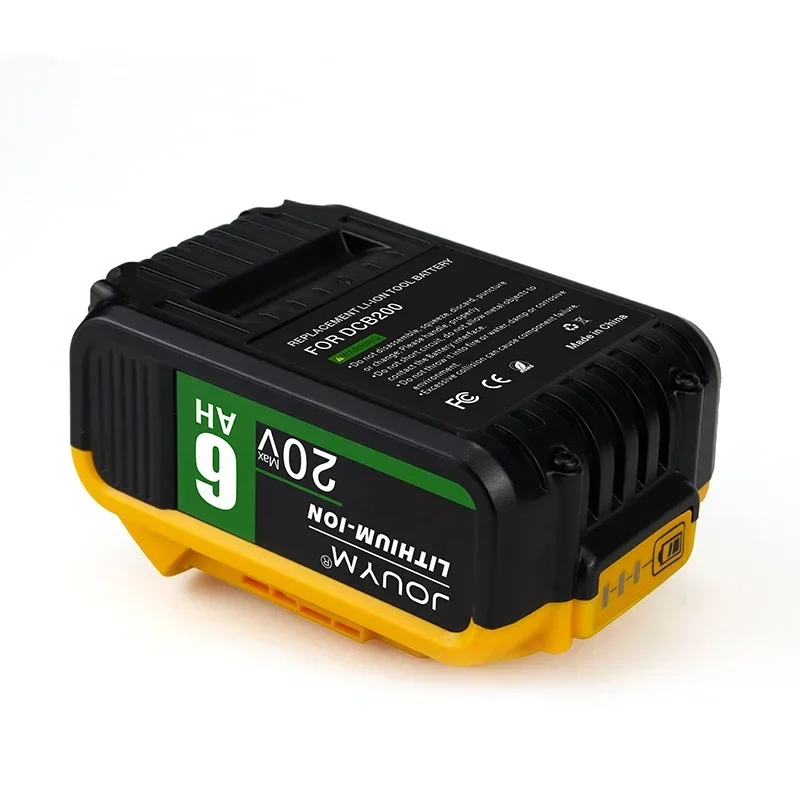 Аккумулятор 20 в Ач для беспроводных электроинструментов Dewalt DCB200 DCD DCF DCG серии