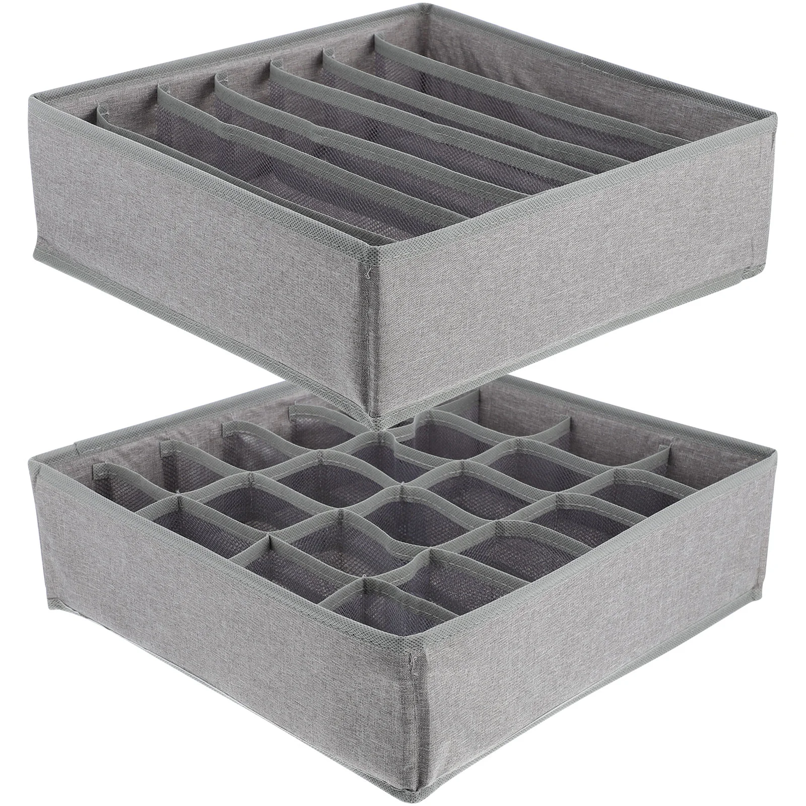 

2pcs Closet Socks Organizer Storage Divider Storage Bins Socks Organizer Drawer Compartment Case