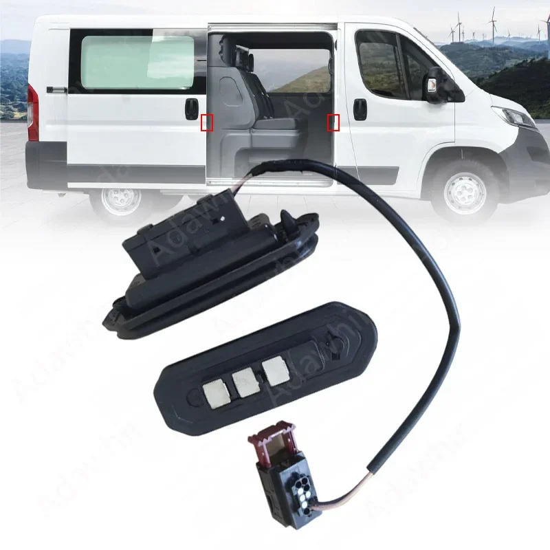 Контактный выключатель раздвижной двери, 2 контакта + 3 контакта для Fiat Ducato III Citroen Jumper II Peugeot боксер II 2006- 1348483080 1348484080