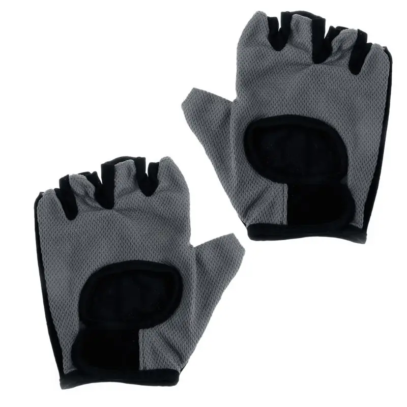 

mesh moitié-doigt gants haltérophilie musculation d'exercice formation