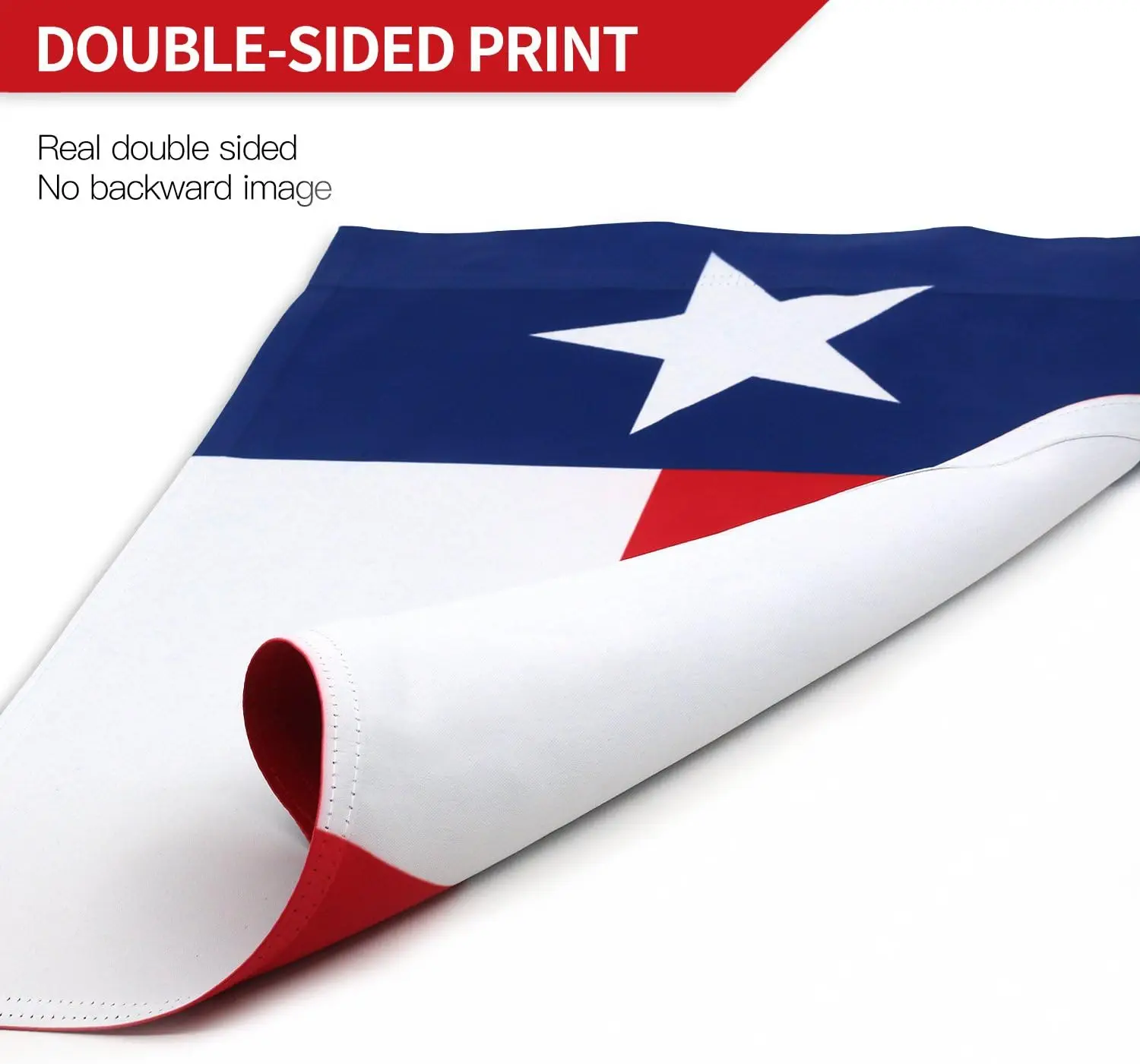 Фото Флаг для сада ANLEY Double Sided Premium, Техас, Страна Одинокой Звезды, патриотический флаг США для украшения дома - устойчивый к погодным условиям P PPM №5