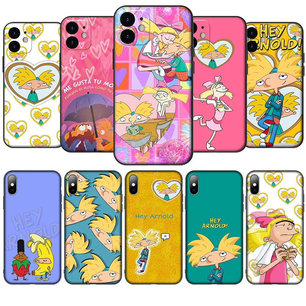HA84 Hey Arnold Special Soft Case for Samsung Galaxy A55 A53 A52 A51 A21S A21 A22 A24 A25 A13 A12 A11 M15 M55 A05 A05S A31 A35