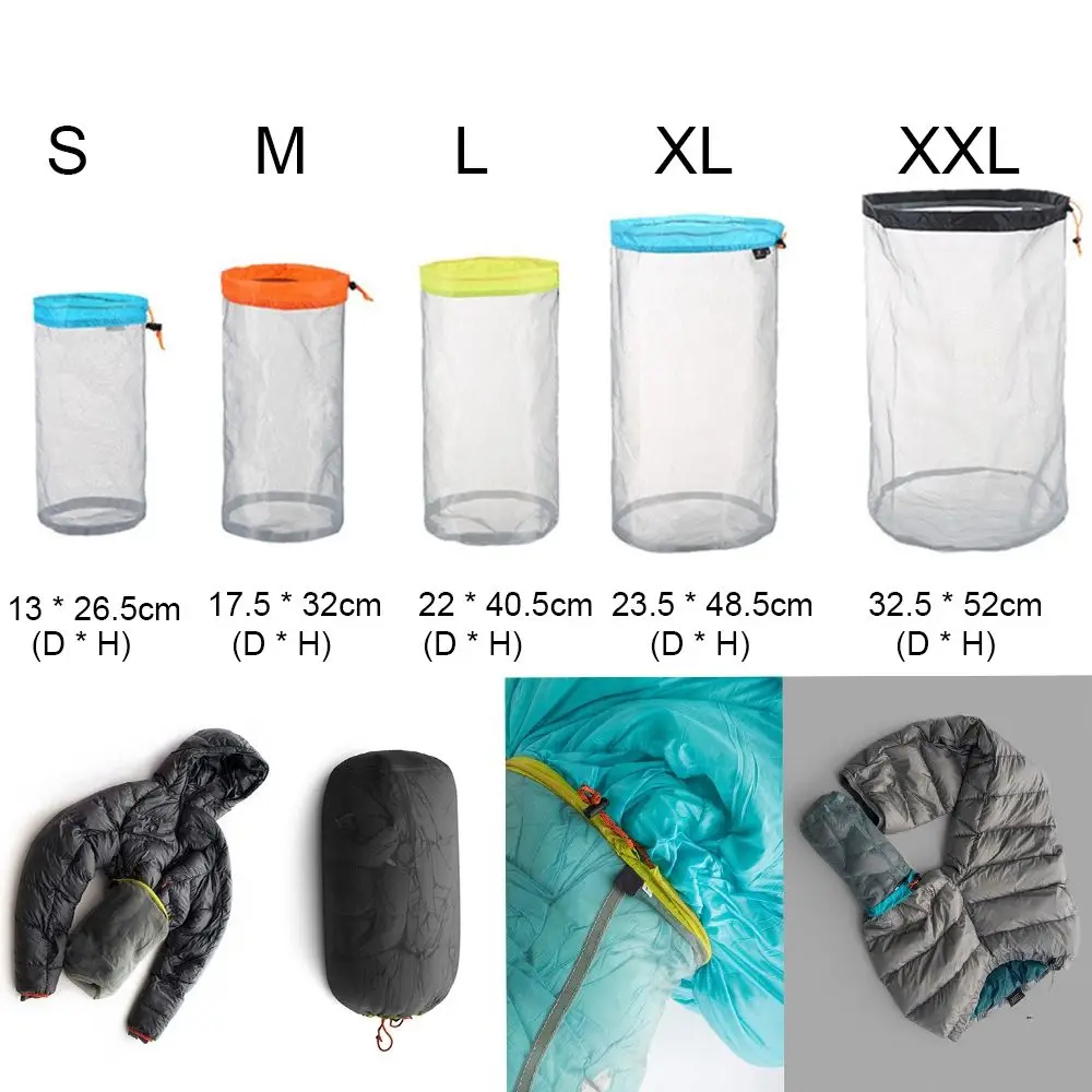 Ультралегкий сетчатый рюкзак уличный органайзер для инструментов и альпинизма