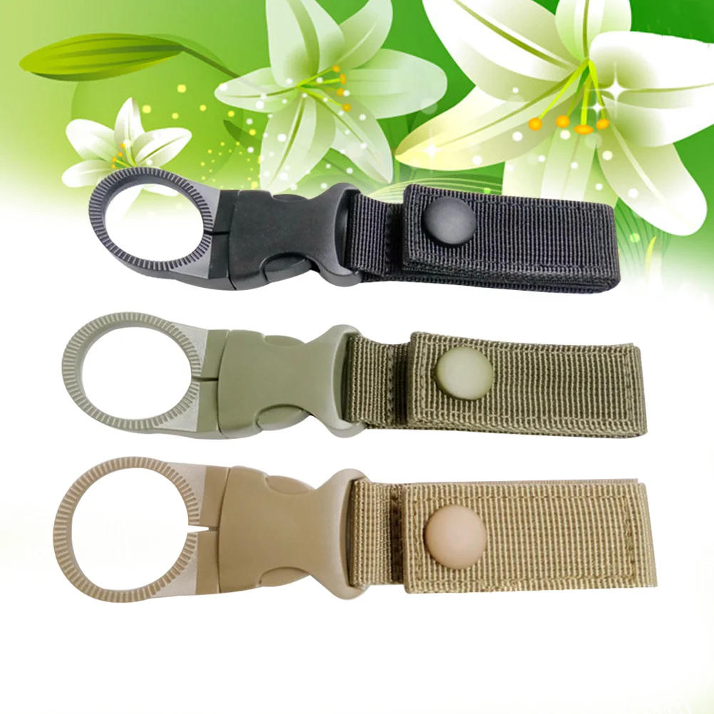 

3PCS Mini Portable Durable Multi-function Mountaineering Buckle for Hiking Fishing