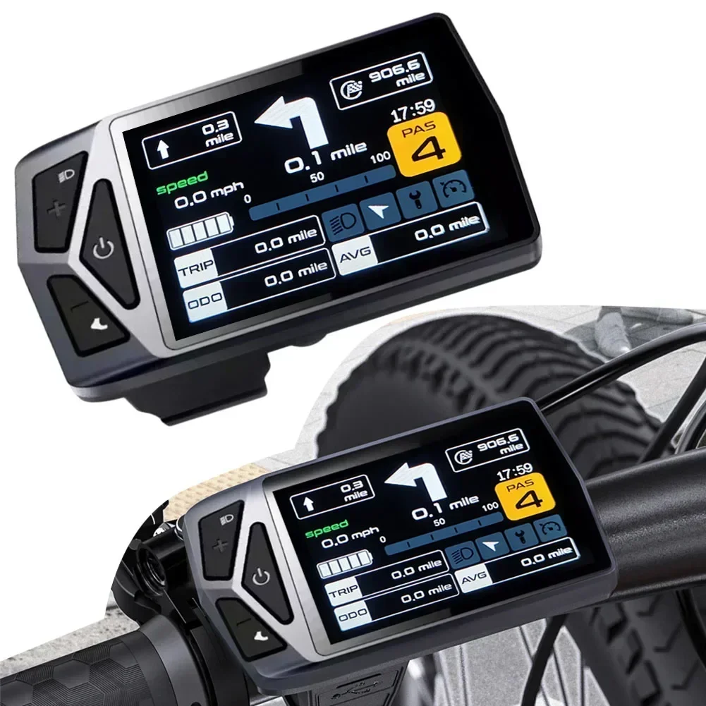 ЖК-дисплей для электрического велосипеда двигателя Bafang M200/M300/400/500/M620 EB02 счетчик