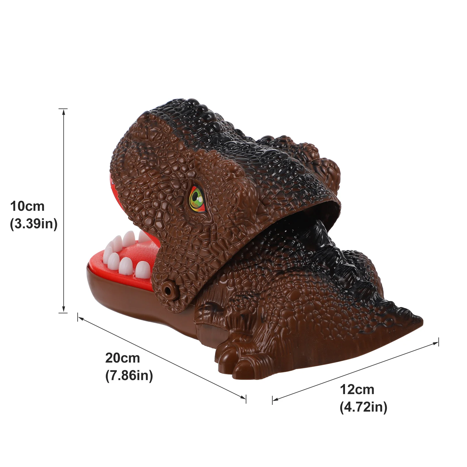 Детский трюк с кусанием пальцев забавные животные резиновая шутка для малышей