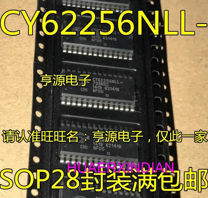 

10 шт. новый оригинальный CY62256NLL- CY62256NLL-70SNXC SOP28