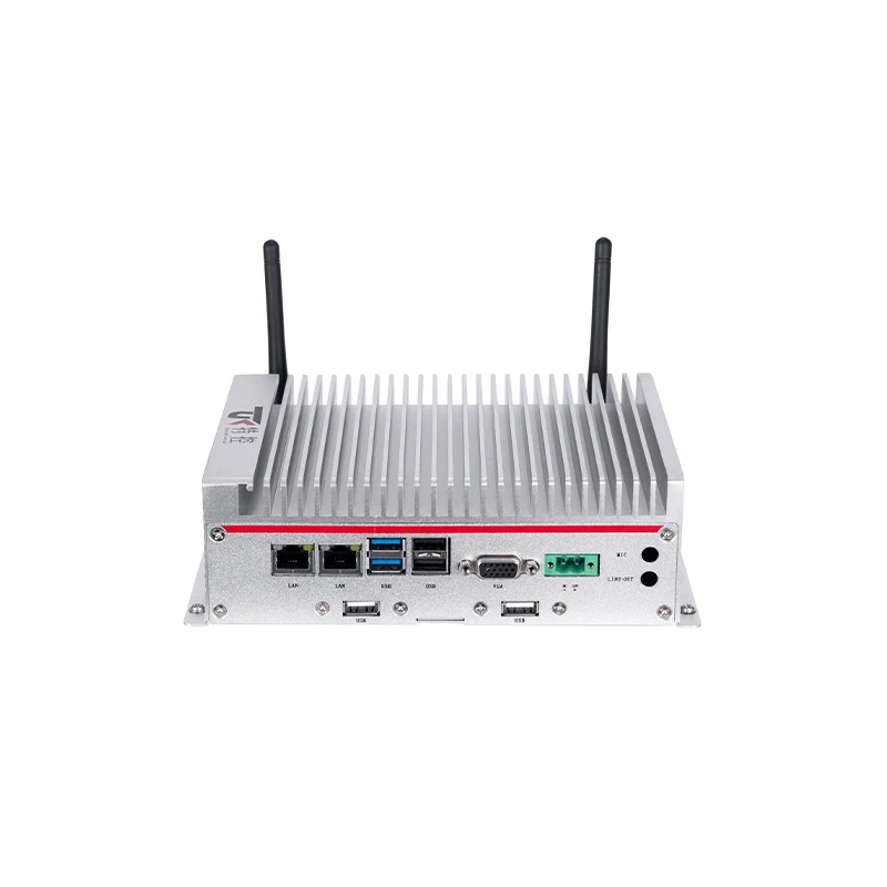 

Factory price customize available dual LAN RS485 embedded i5 fanless industrial computer
