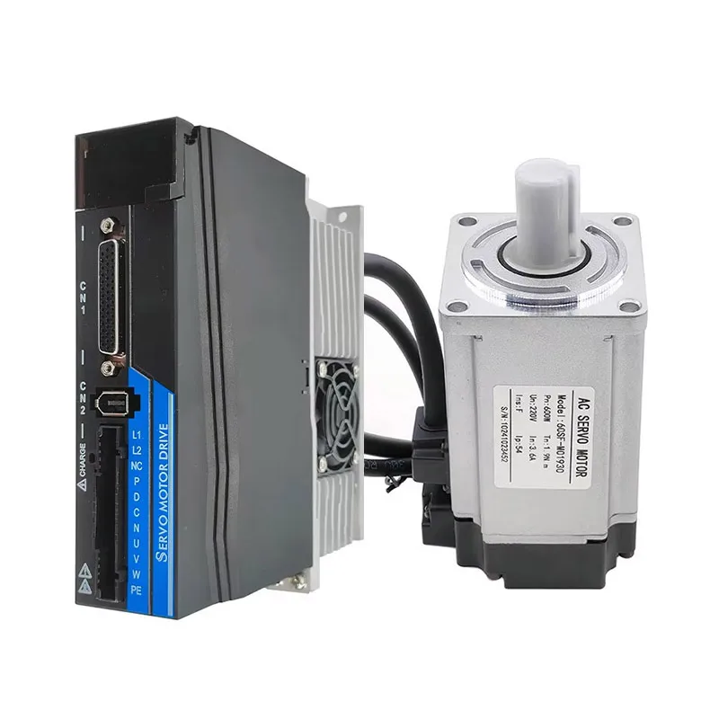 60SF-M01930 400 Вт 600 1 27 Н 9 AC220 В комплект серводвигателя с магнитным 17-битным абсолютным