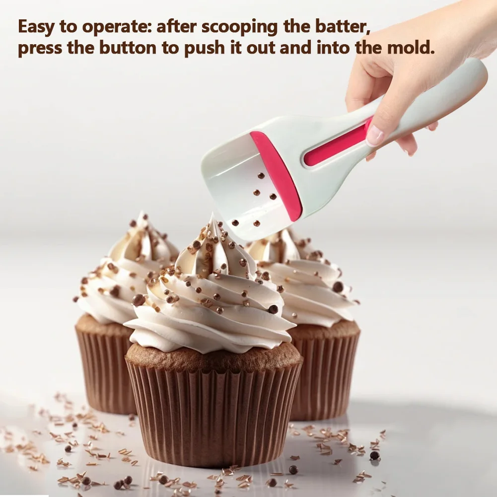 2/3 шт. совок для распределения теста торта раздвижная кнопка в одно касание
