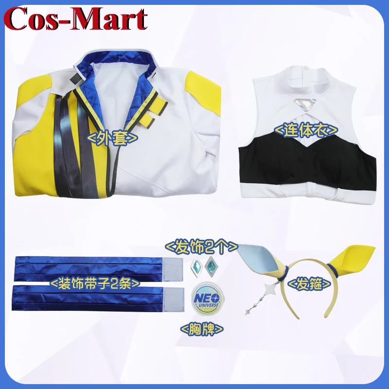 Cos-Mart Game Umamusume: Pretty Derby Neo Universe Косплей Костюм Прекрасная боевая форма Унисекс Одежда для ролевых игр Новая одежда (art.: 3920ce79dc2fe) - 3920ce79dc2fe
