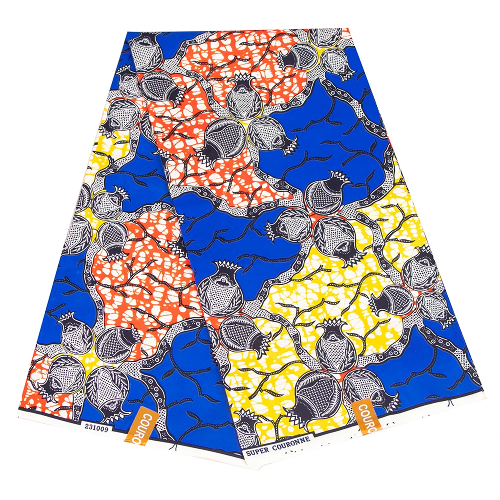 Анкара принты Африка ткань настоящий воск лоскутное Tissu дышащий текстиль шитье