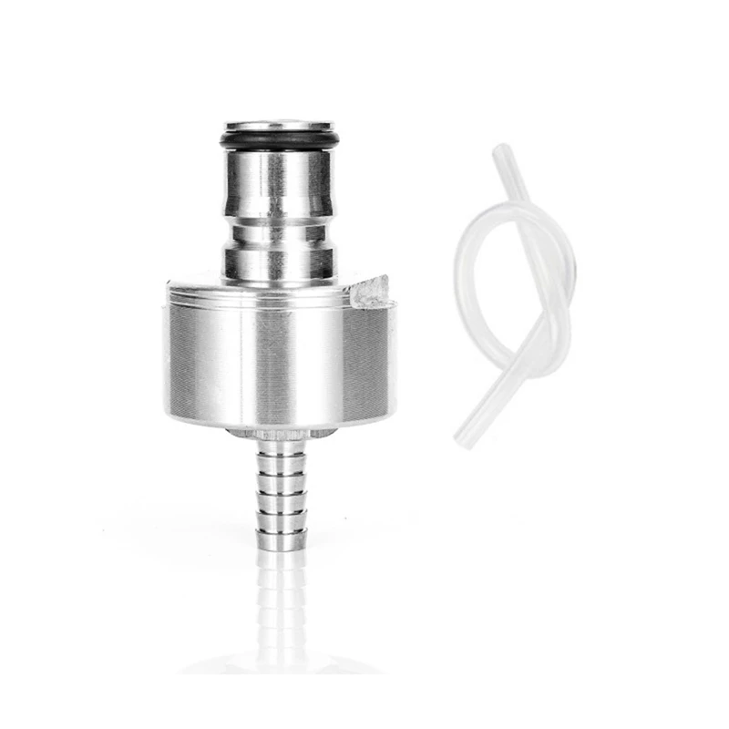 

Beer Brewing Carbonation Cap Barb Ball Lock Disconnect Set,Fit Cola Soda Beer and Most of Soft Dring Pet Bottles