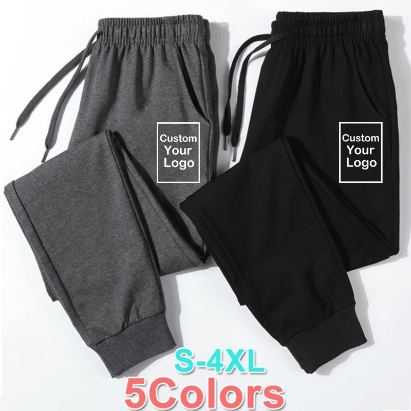 Women And Men Sweatpants Cotton Long Pants Jogger Trousers Womens Casual Sports Fitness Solid Jogging Pants Men Sweat Pants