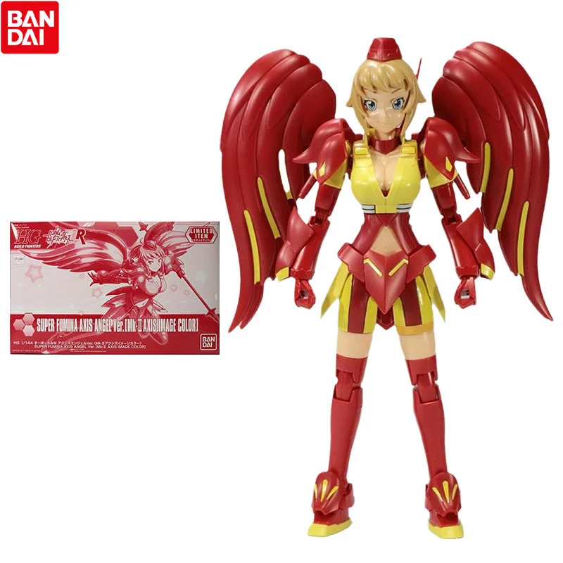 

Набор моделей Bandai Gundam, аниме фигурки PB Limited HGBF, супер фумина, ось, ангел, модель Gunpla, экшн-фигурки, игрушки для детей